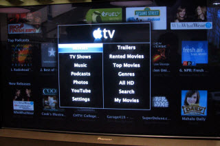 rent iTunes movies with Apple tv