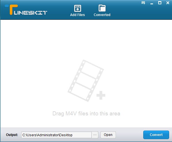 m4v converter for windows interface